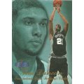 1997-98 Flair Showcase - #5 - Tim Duncan - San Antonio Spurs - Rookie